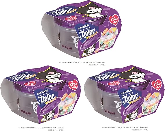 ⚠️再入荷情報📣🆕／ 大人気「ジップロック®×サンリオキャラクターズ