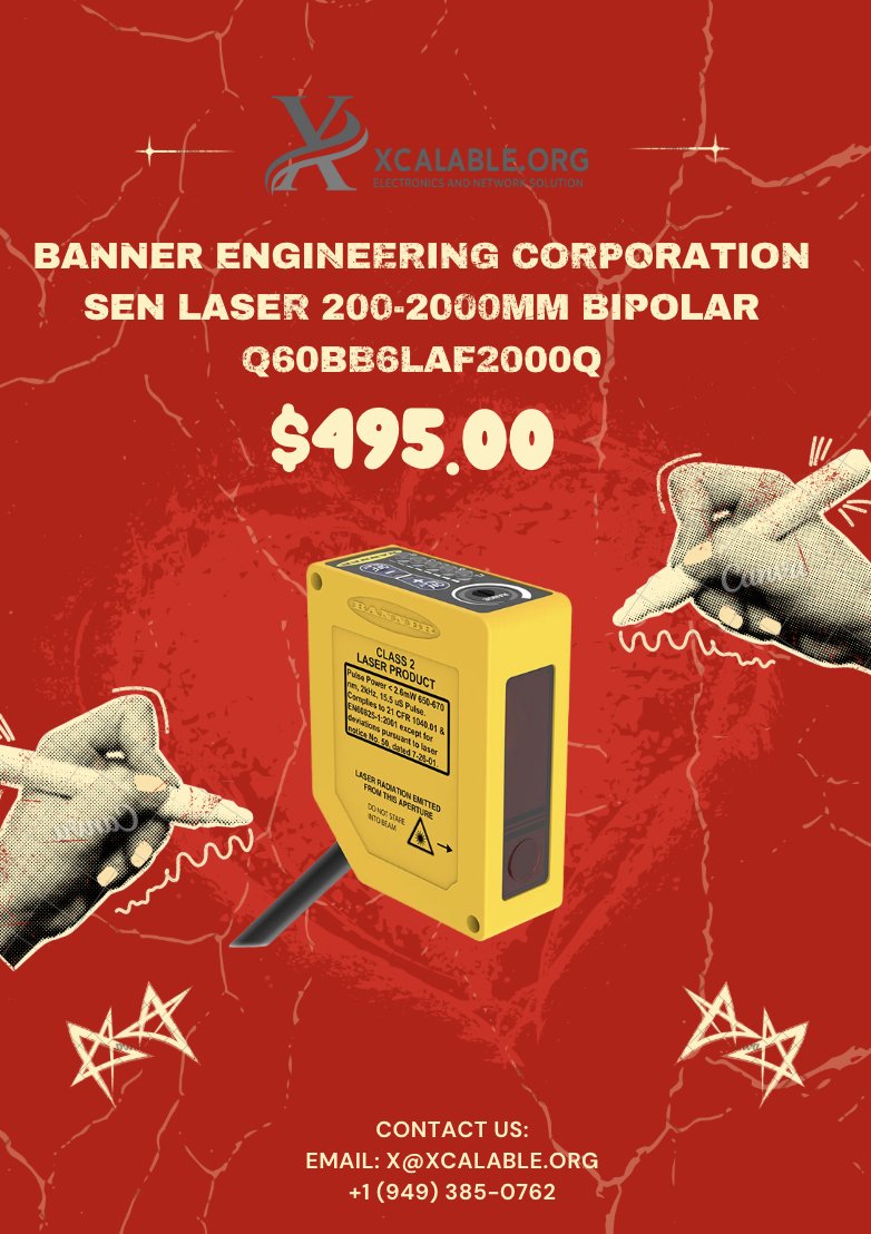lesliexcalable's tweet image. xcalable.org/product/q60bb6… – Banner Engineering Q60BB6LAF2000Q Photoelectric Sensor – #BannerEngineering #Automation #Sensor @eBay @Amazon @Walmart