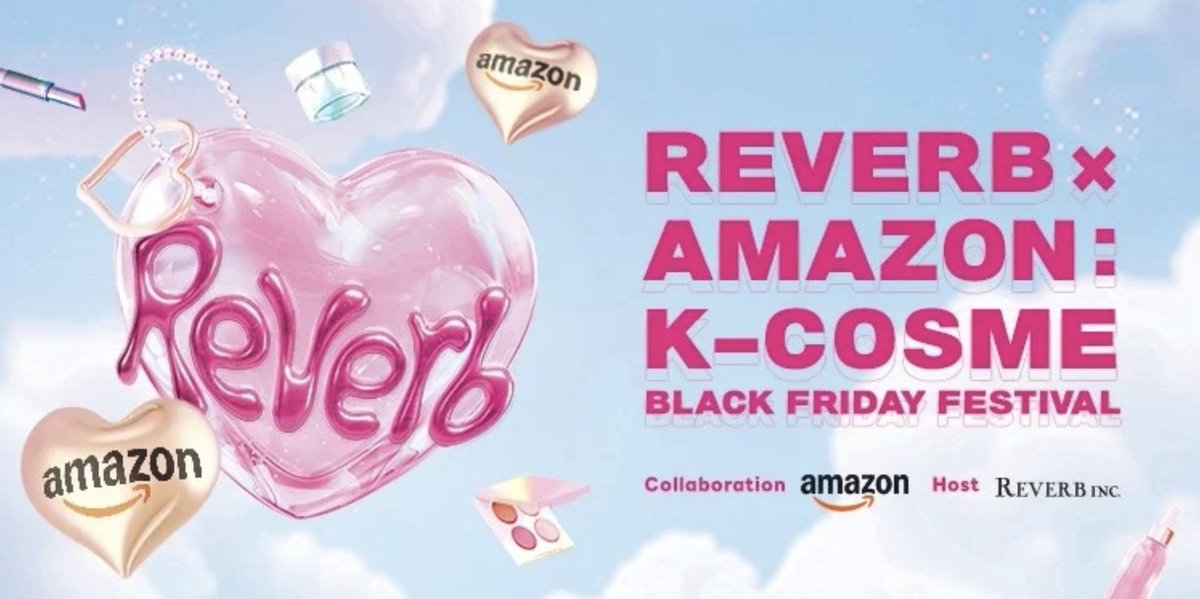 【Reverb × Amazon💄K-Cosme Black Friday Festival】
チケットはツリーに🌟先着よ💨
#emilio行脚
📅11/22(土)・11/23(日)
📍ベルサール渋谷ファースト B1（入場無料）
韓国の人気＆新鋭ブランドが一堂に✨
試して→レビューして→Amazonで即お得に買える、