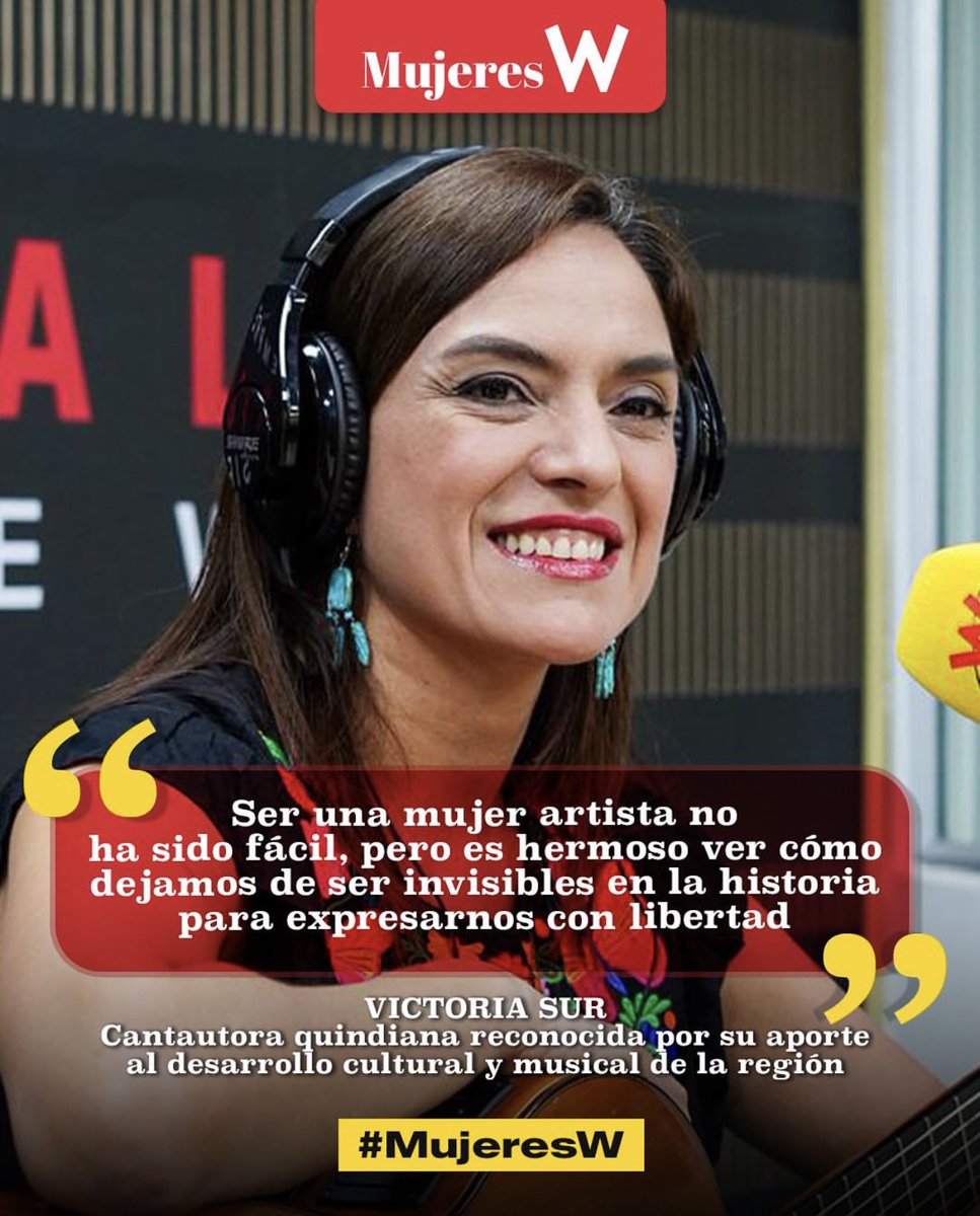 VictoriaSur's tweet image. Gracias @WRadioColombia por este espacio para hablar sobre mi música y mis proyectos. Para escuchar la entrevista aquí:
wradio.com.co/2025/11/04/vic…