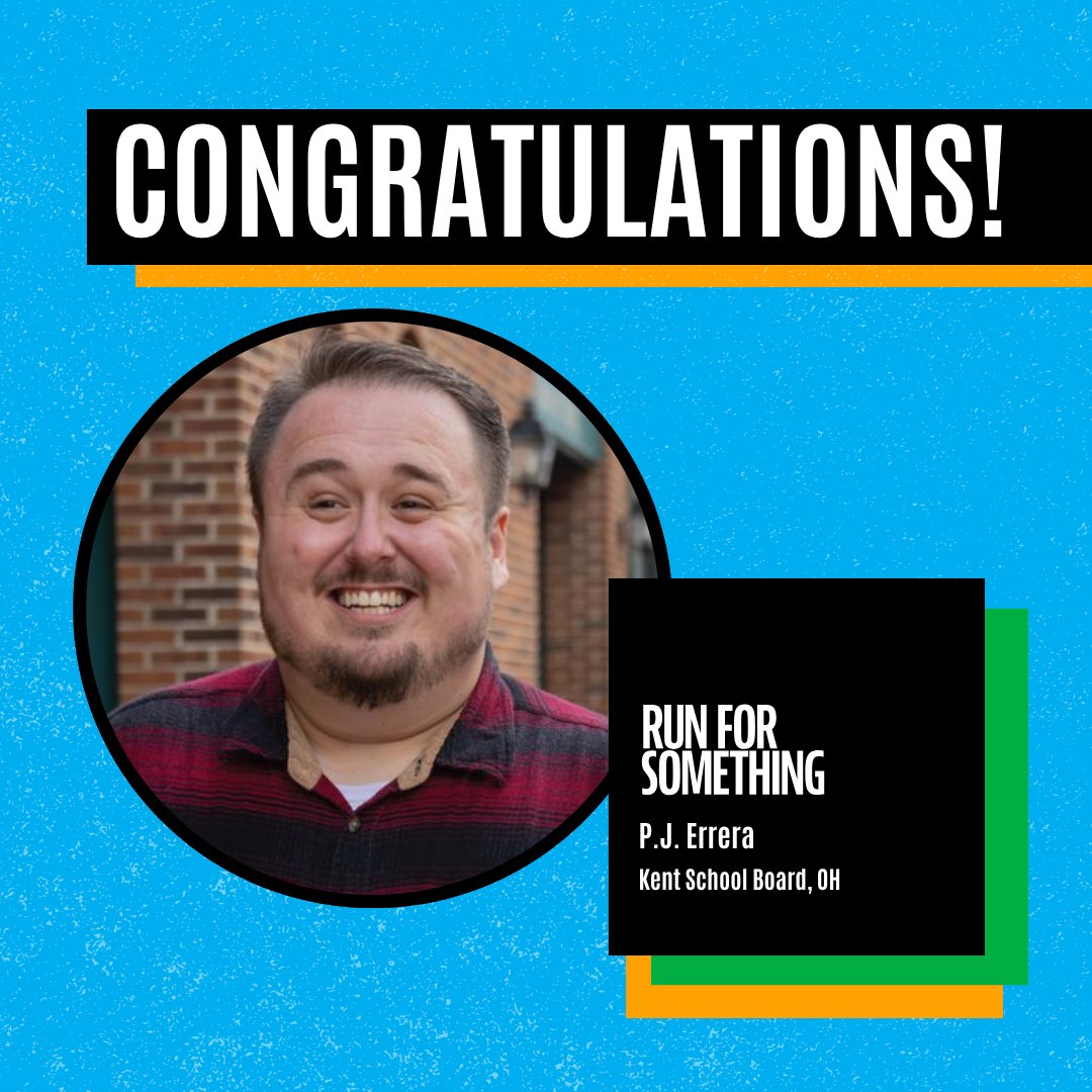 Congrats to P.J. Errera, a local advocate and education defender, he’s making sure rural schools get the funding and support they deserve. 🙌🏼
