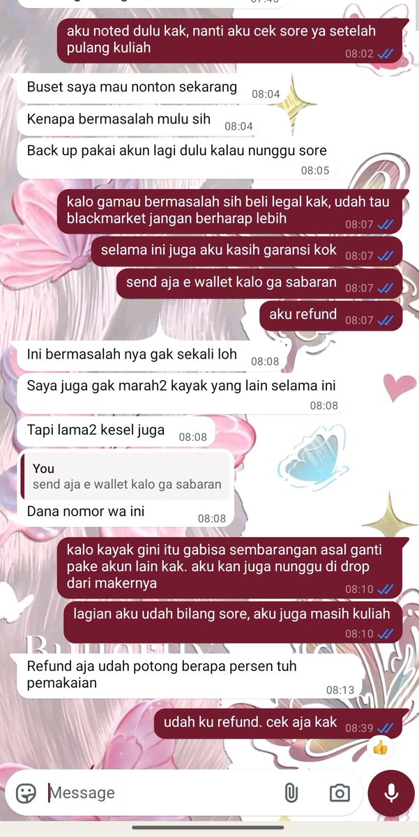 jauh jauh deh cust begini, apa susahnya nunggu sampe sore coba? itu juga baru trouble senin kemarin dan sekarang, netflix juga kan emang lagi agak agak, ya sabar dulu pliss. ga bakal kabur juga aku