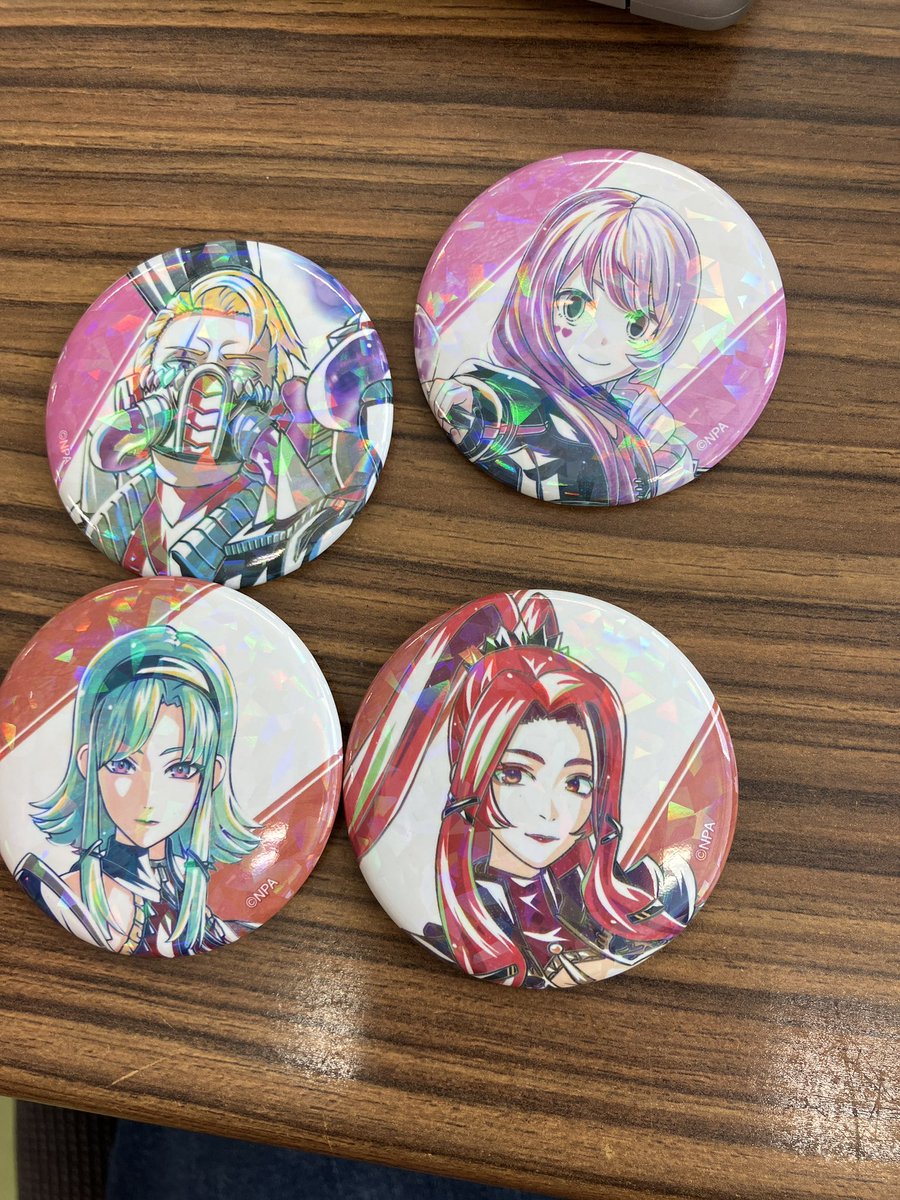 金土日と東京に行くのでアニメイトコラボの缶バッジ交換してくれる人募集
求:アリス、GBG
譲:グスタフ、マリア、メグメグ、アミスター