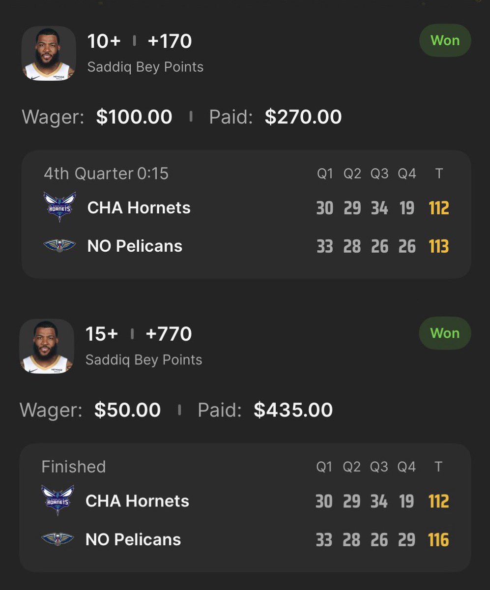 Cash Saddddiqqq!!!

10 points (+170)✅
15 points (+770)✅✅

🔗 whop.com/the-gulag