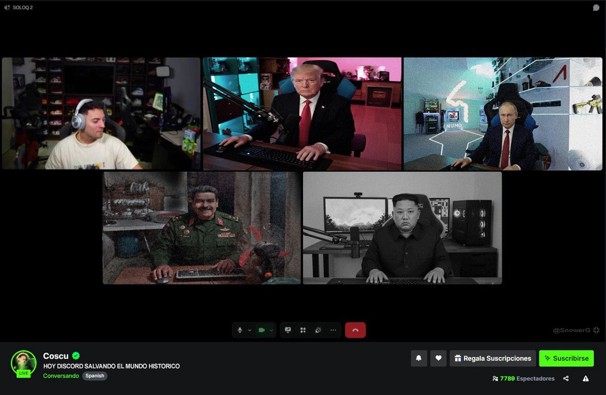 SnowerGod's tweet image. El proximo stream de coscu