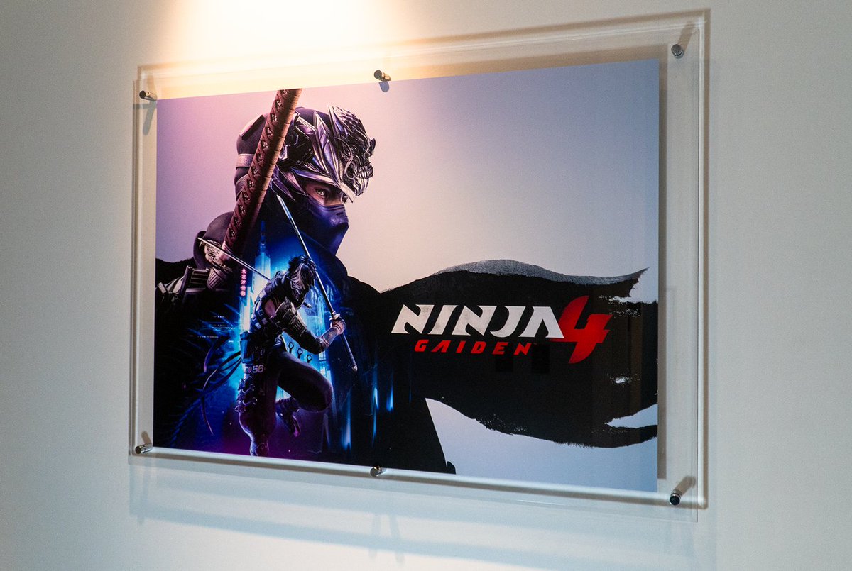 プラチナゲームズ本社に 忍者、参上！🥷 『NINJA GAIDEN 4』の発売を