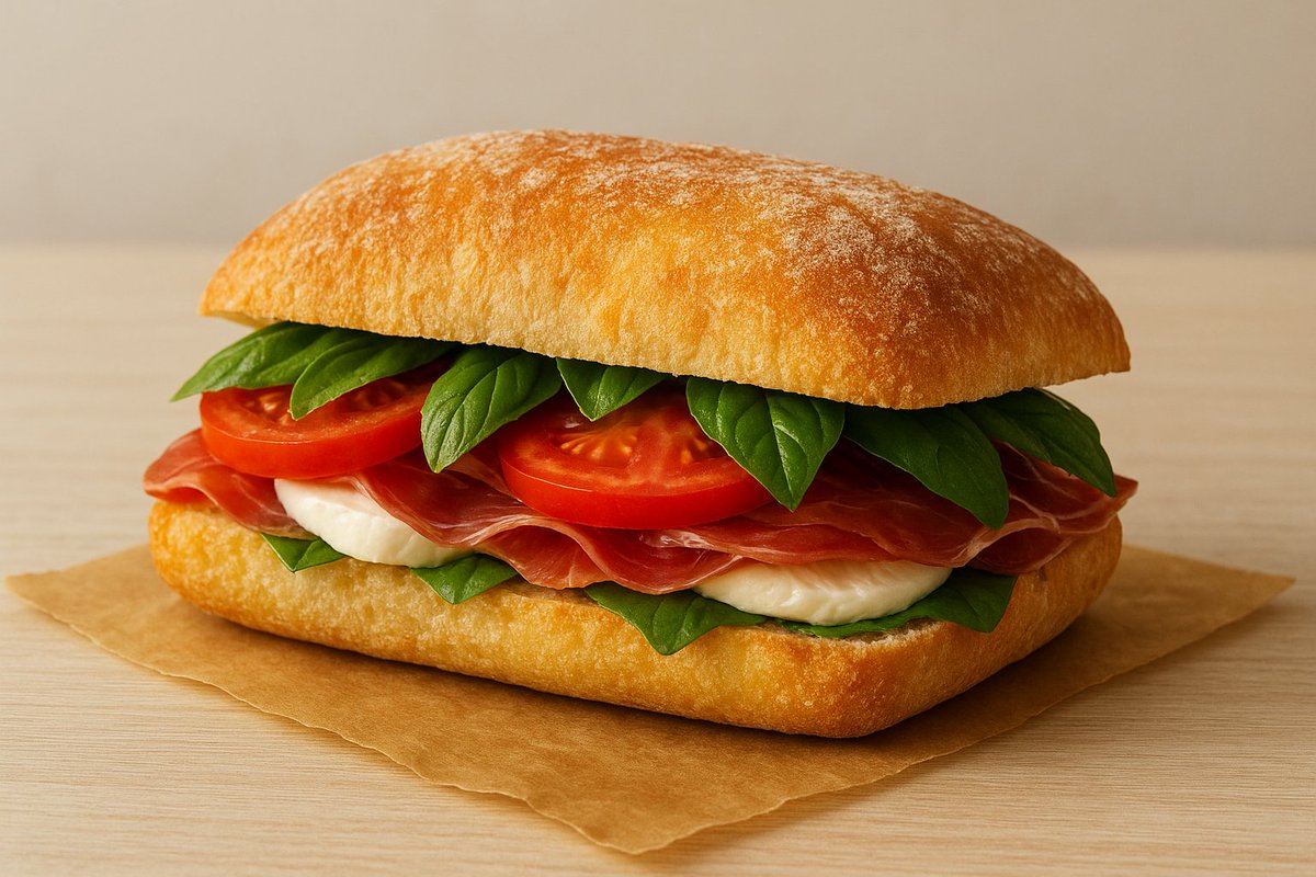 delianceindia's tweet image. 🥖 Rustic perfection in every bite — the Ciabatta Sandwich redefined.
Crisp crust, airy crumb, pure Italian soul — all made possible with Urban Elite’s Premium Flour.

✨ Where ingredients inspire artistry.
#UrbanElite #Ciabatta #ArtisanBread #GourmetSandwich #BakingExcellence