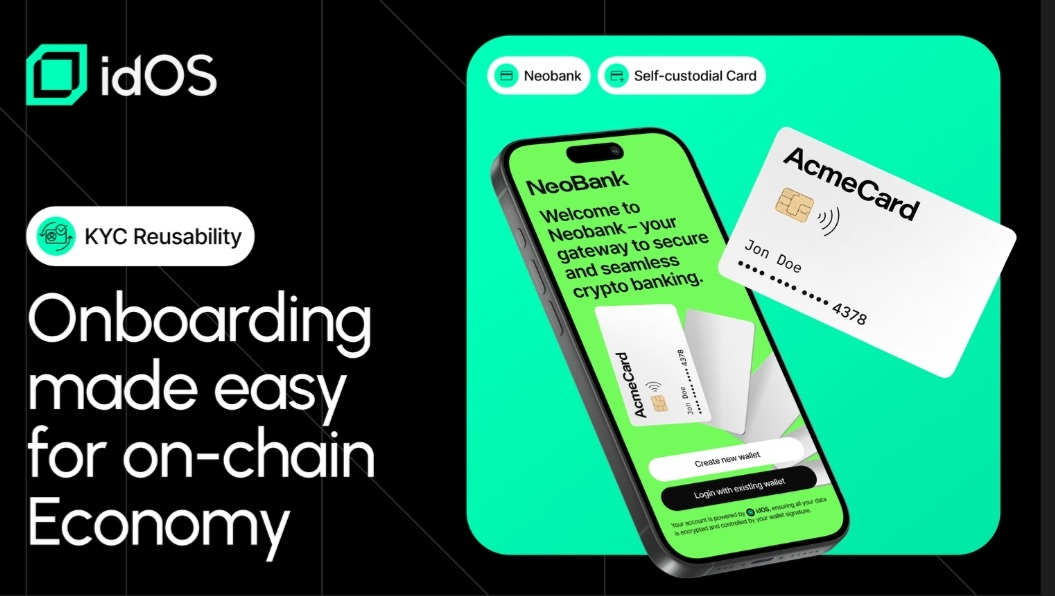 Unlock the power of self-custodial identity with idOS Network's KYC Plus card! No more locked-in data—YOU own your verified credential, portable across 40+ chains &amp; wallets. Revoke access anytime, stay in control. Thousands already onboarded post-launch—what's holding you back?