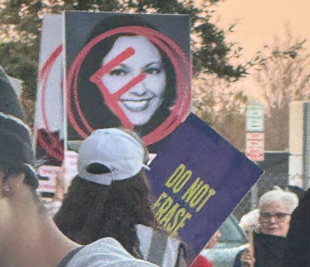 JeremyH418's tweet image. Might as well put cross hairs on their faces. 

The other side of the parking lot recited the Lord&apos;s prayer. 

The union, the teachers themselves, are aligned with the sign wavers.

Get your babies out of these schools. Now.

#jaxedu #jaxpol