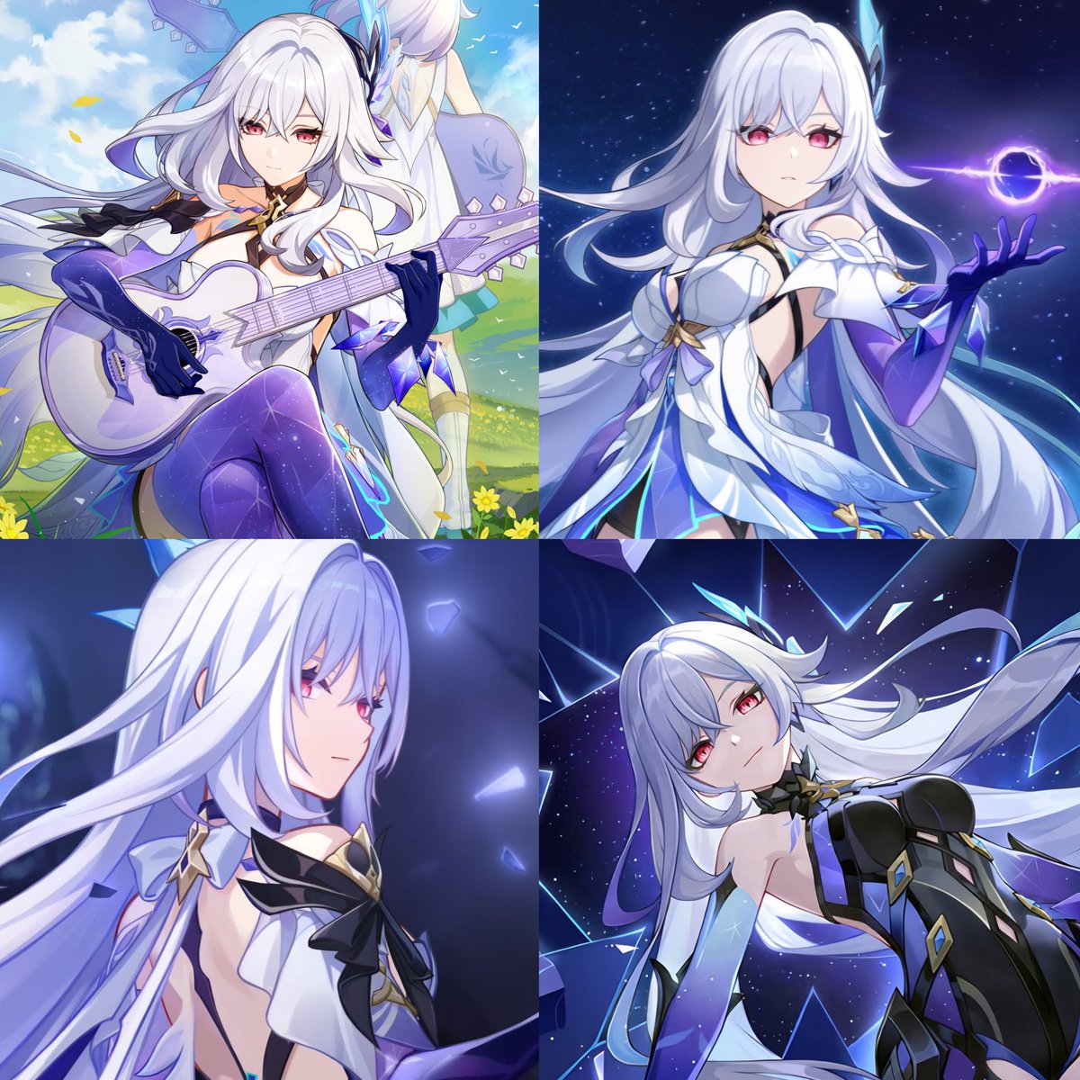 Happy birthday Skirk 💜

#Nodkrai #GenshinImpact
