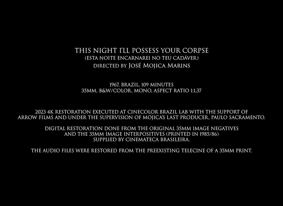 TropicalFrames's tweet photo. À Meia-Noite Levarei Sua Alma (José Mojica Marins, 1964): 5.16Gb, 720p.
[https://t.co/dtczzjQ0Z9]

Esta Noite Encarnarei no Teu Cadáver (José Mojica Marins, 1967): 6.92Gb, 720p.
[https://t.co/NptDqiFWhD] https://t.co/7q3qCR24T7