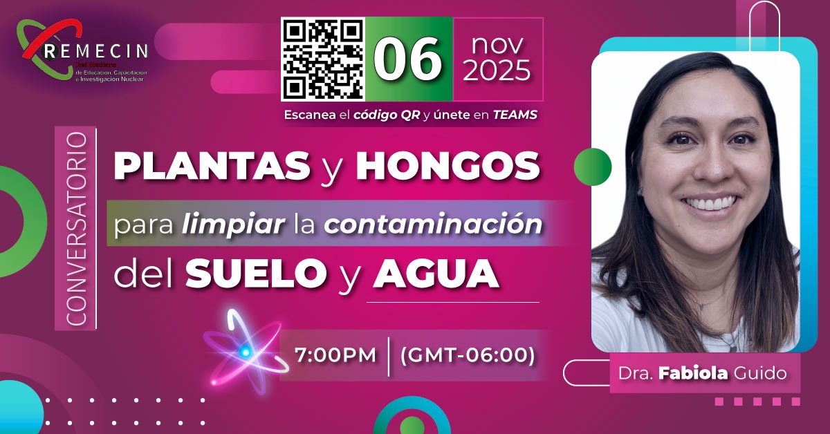 Nos vemos el jueves 06 de noviembre a las 7:00pm (hora CDMX).  

👉🏼Ingresa a la conversación por medio del código QR o aquí: gqr.sh/VYMR

¡Te esperamos! ⚛️