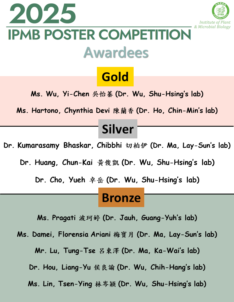 IPMB Academia Sinica (中研院植微所) tweet media