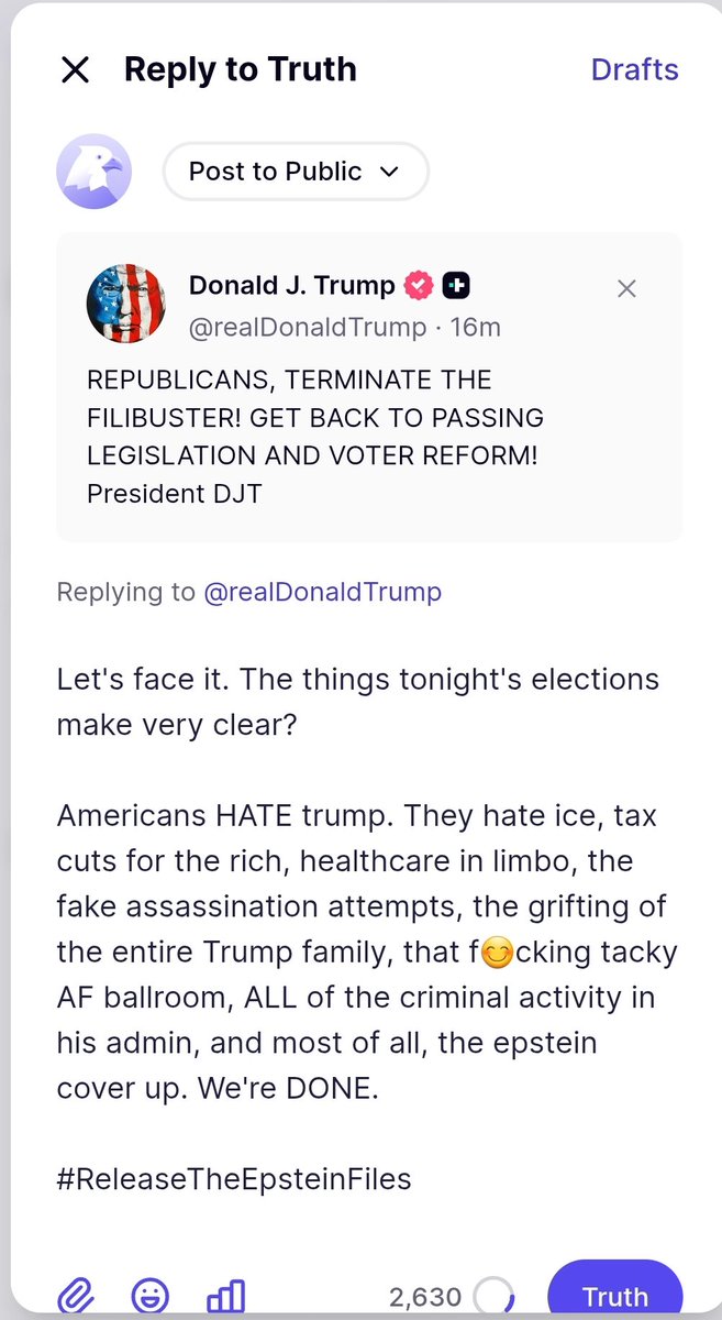 <a href="/MaryLTrump/">Mary L Trump</a> I need to be less impulsive.