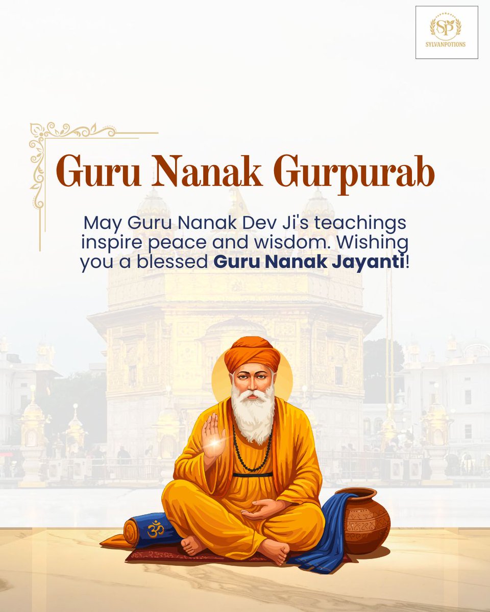 sylvanpotionsin's tweet image. Wishing you peace, light, and balance this Guru Parab.
May your spirit shine as purely as nature’s glow.
.
.
.
.
#SylvanPotions #GuruParab #PureLight #MindfulBeauty #SkinConfidence #skinhealth #Skincare