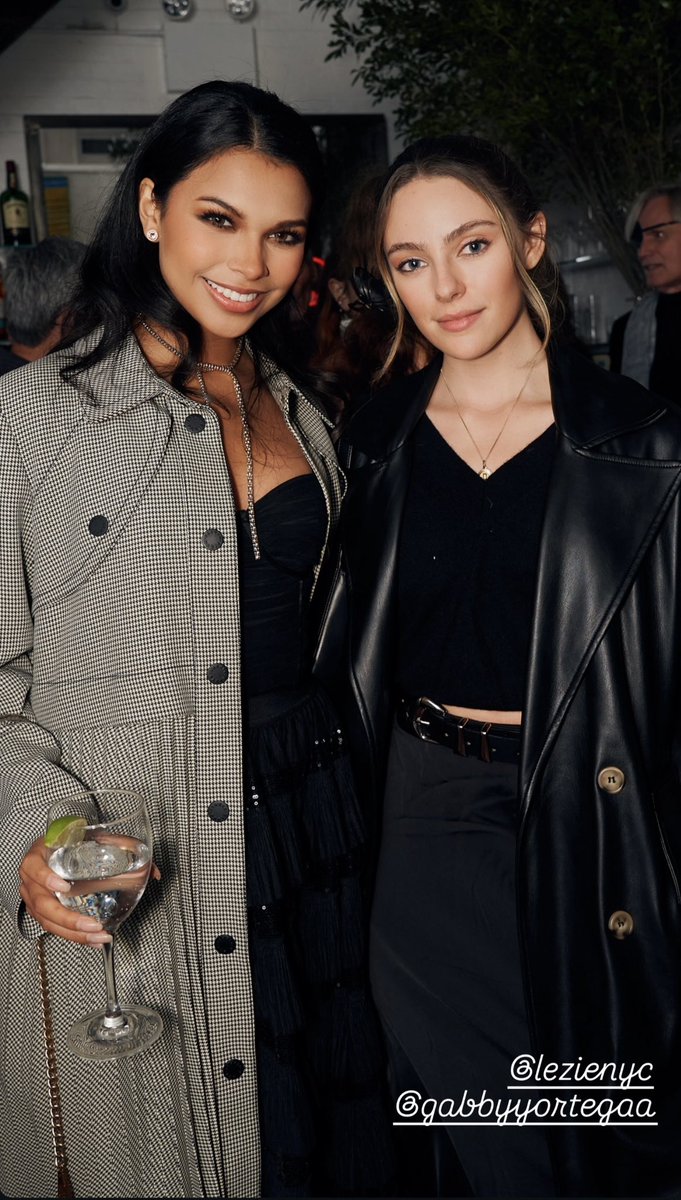 Danielle Rose Russell attending Jack Rich's birthday party!🖤🖤🖤