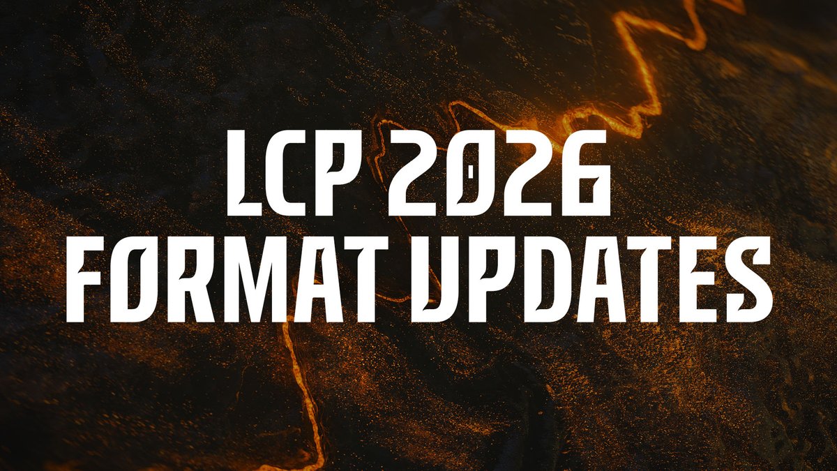 lolpacificen's tweet photo. Get an early look at the changes coming to LCP 2026! 
https://t.co/YupQROvqrR https://t.co/29EIZ41gRr