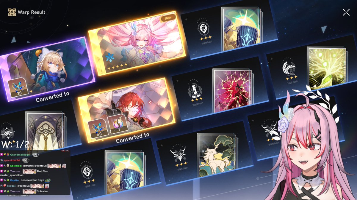 FIRST VIEWER PULL AND IT'S A DOUBLE #Cyrene #HonkaiStarRail