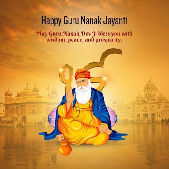 आप सभी को श्री गुरु नानक देव जी के प्रकाश पर्व की हार्दिक शुभकामनाएं।