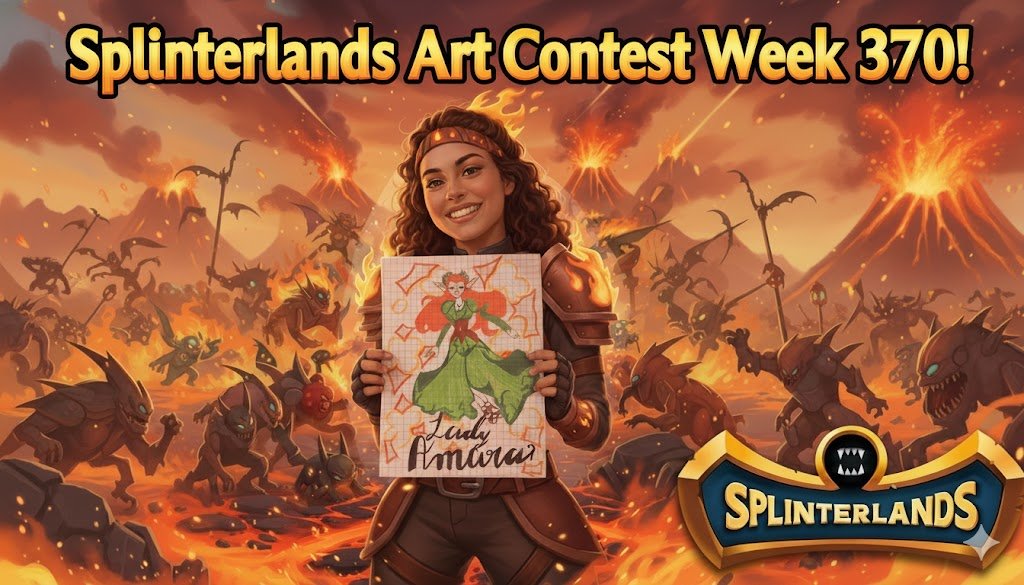 <a href="/splinterlands/">Splinterlands</a> A drawing and story inspired me to participate in the #splinterlands art contest, the best #play2earn #game on #hive 
peakd.com/hive-13323/@an…