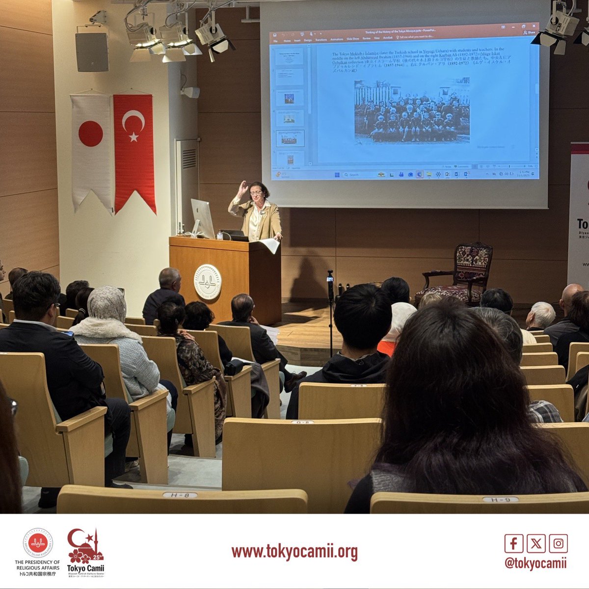 パネルディスカッション＆写真展｜From Past to Present: Tokyo Camii は、オウズハン・エルトゥールル駐日トルコ共和国大使のご参加のもと、盛況のうちに開催されました。