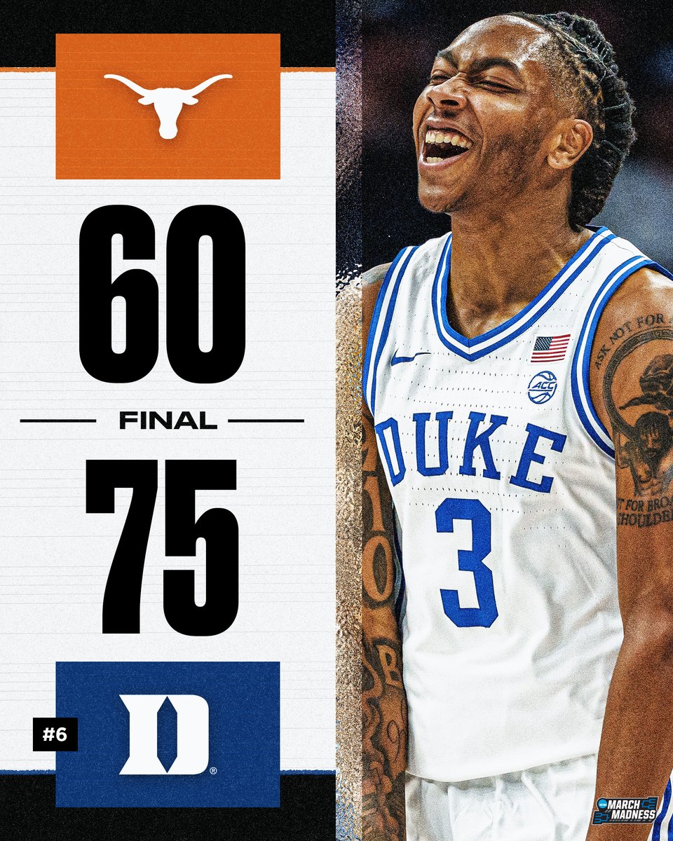 NO. 6 DUKE TOOK CARE OF BUSINESS 😤

The Blue Devils get a comfortable win over Texas as they open their season 1-0 🙌