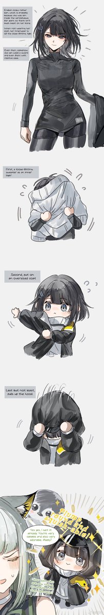 "Endministrator, dressing up for... praises"
Artist: 左刀行 / TessiZdx
From CN -> EN
Original post: weibo.com/6982432098/Qc9…
#Endfield #Arknights
