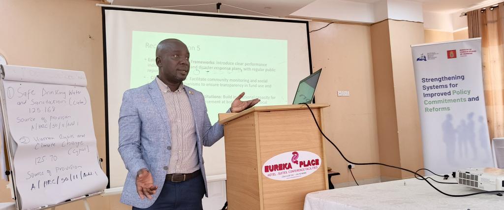 RErecu's tweet photo. #UPR Review, thanks to NCHRDs-U, DANIDA, AGHNET for involving Environment Cluster to participate in the review, https://t.co/qR3q0eXszh