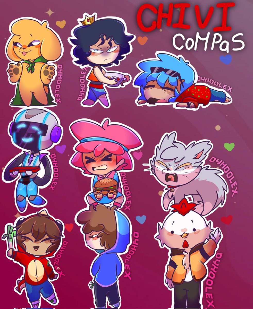 dyh00leX__'s tweet image. » CHIBI-CoMPaS « 💫

(Luego los subo separados)

#CoMPaS