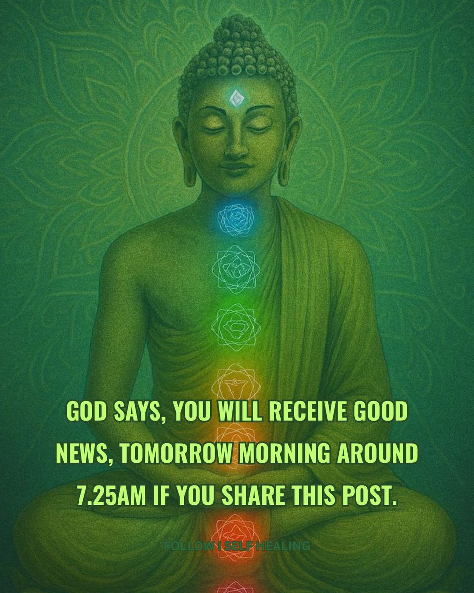 🚨 GOOD NEWS TOMORROW AT 7:25 AM. 

TYPE "YES" IF YOU BELIEVE!