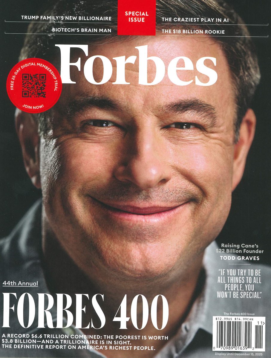 発売中の #Forbes 10/11月号はアメリカで最も総資産の高い400人を発表する恒例企画  #Forbes400！ウェブでのご注文はこちら→https://t.co/2hkpcYcgXJ(あ)#海外マガジン #洋雑誌 #magazine