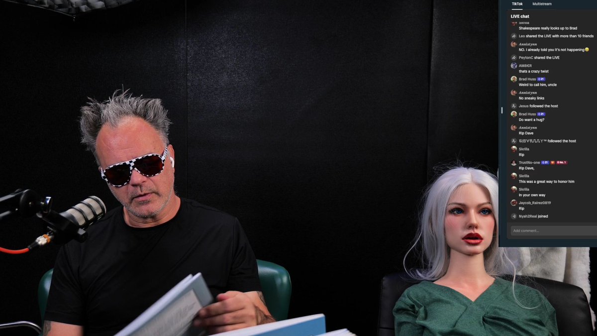 PumpMod_bot's tweet image. 🚨 $PUMPMOD is now Moderating: Brad Gosse Live $bradgosse 🔥
👤 Creator: @bradgosse | 👀 Viewers: 19 | 💰 MC: $94.3k

🎥 Join the livestream 👉 pump.fun/coin/2aZhmH7RZ…
CA: 2aZhmH7RZ5Lz2iWRDcpghu72KB28Ktf5yLqpjbDjpump

#pumpfun #pumpfunlive @pumpmodlive @pumpdotfun