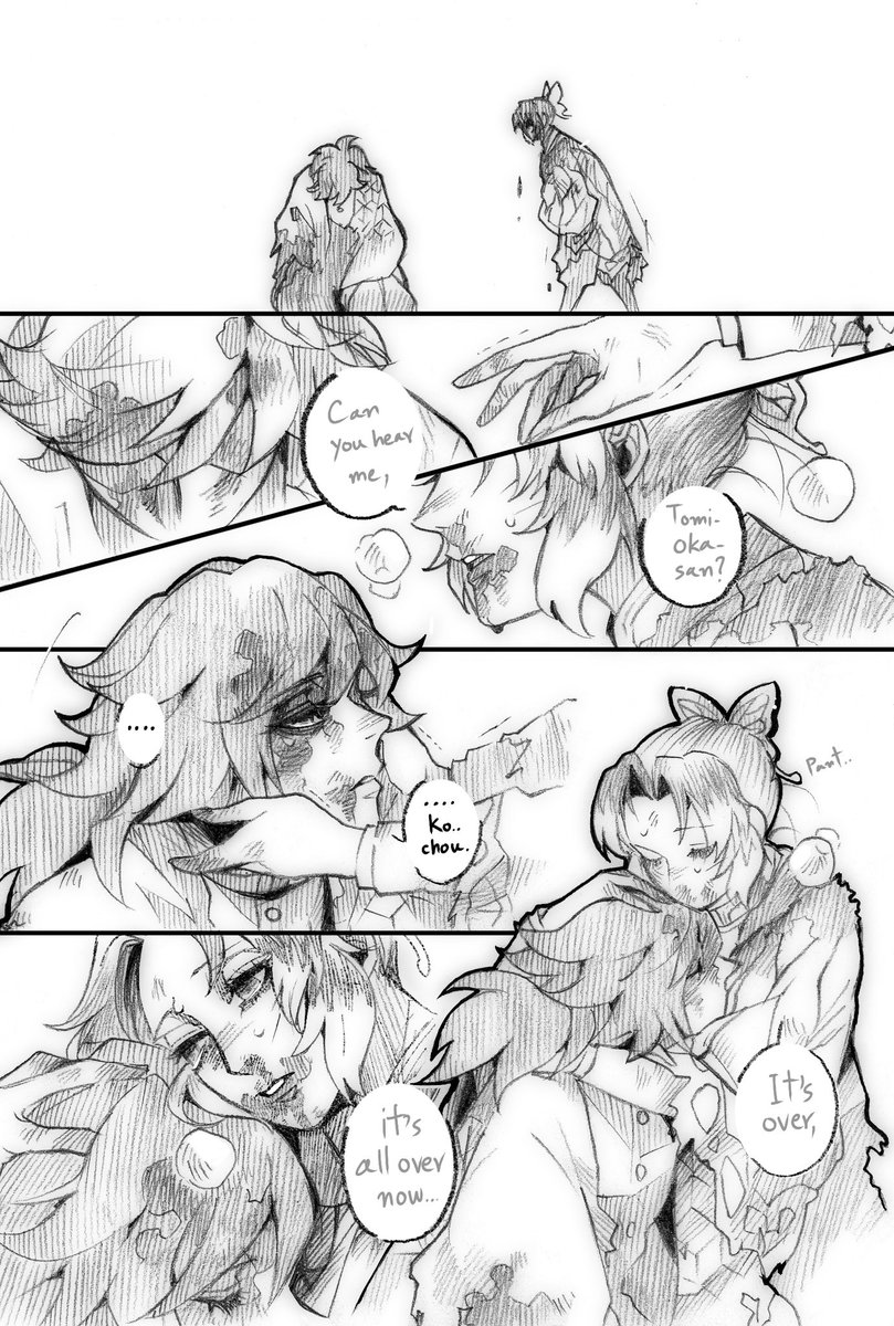 kyo_okita's tweet image. [ぎゆしの] Overflowing
[If If Shinobu survives until the final battle]
⚠️死ネタ⚠️
⚠️Poor Translations⚠️

Page 1 - 4 (To be continued)