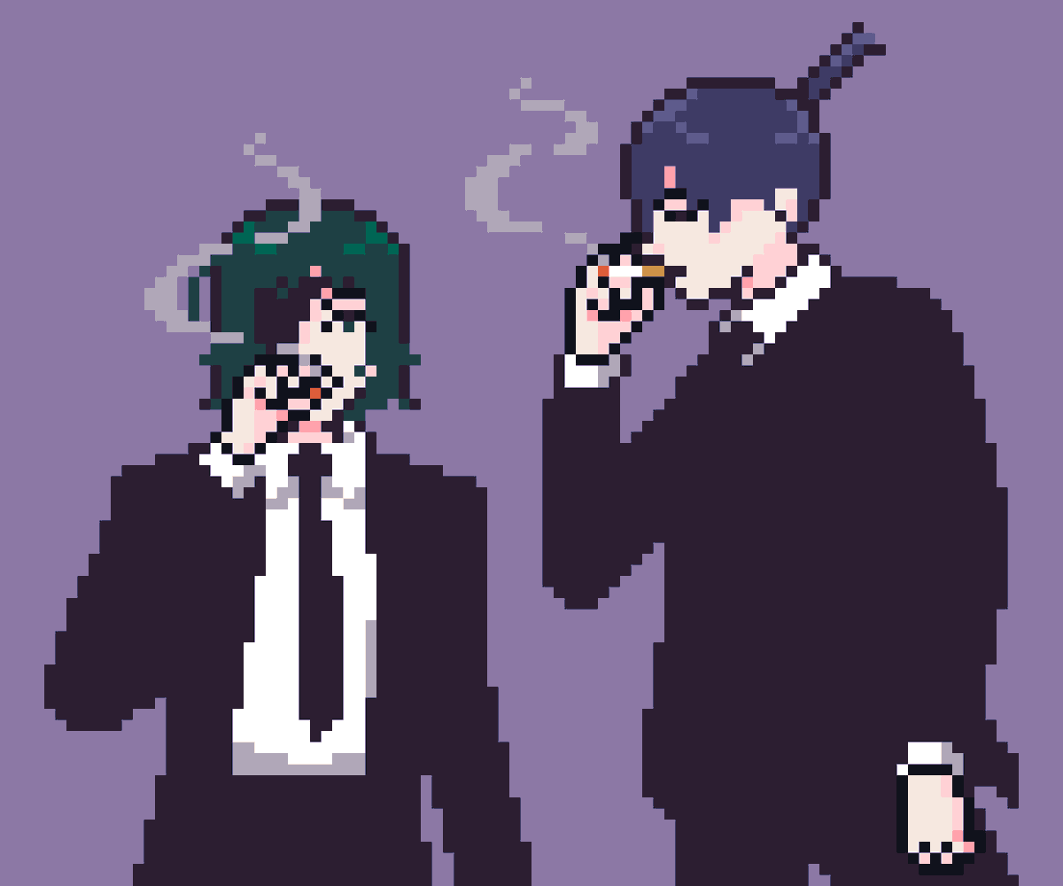 Una Himeno y un Aki porque por qué no?
·  
·  
· 
#pixelart #art #fanart #drawing #illustration #commissions #commissionsopen #chainsawman