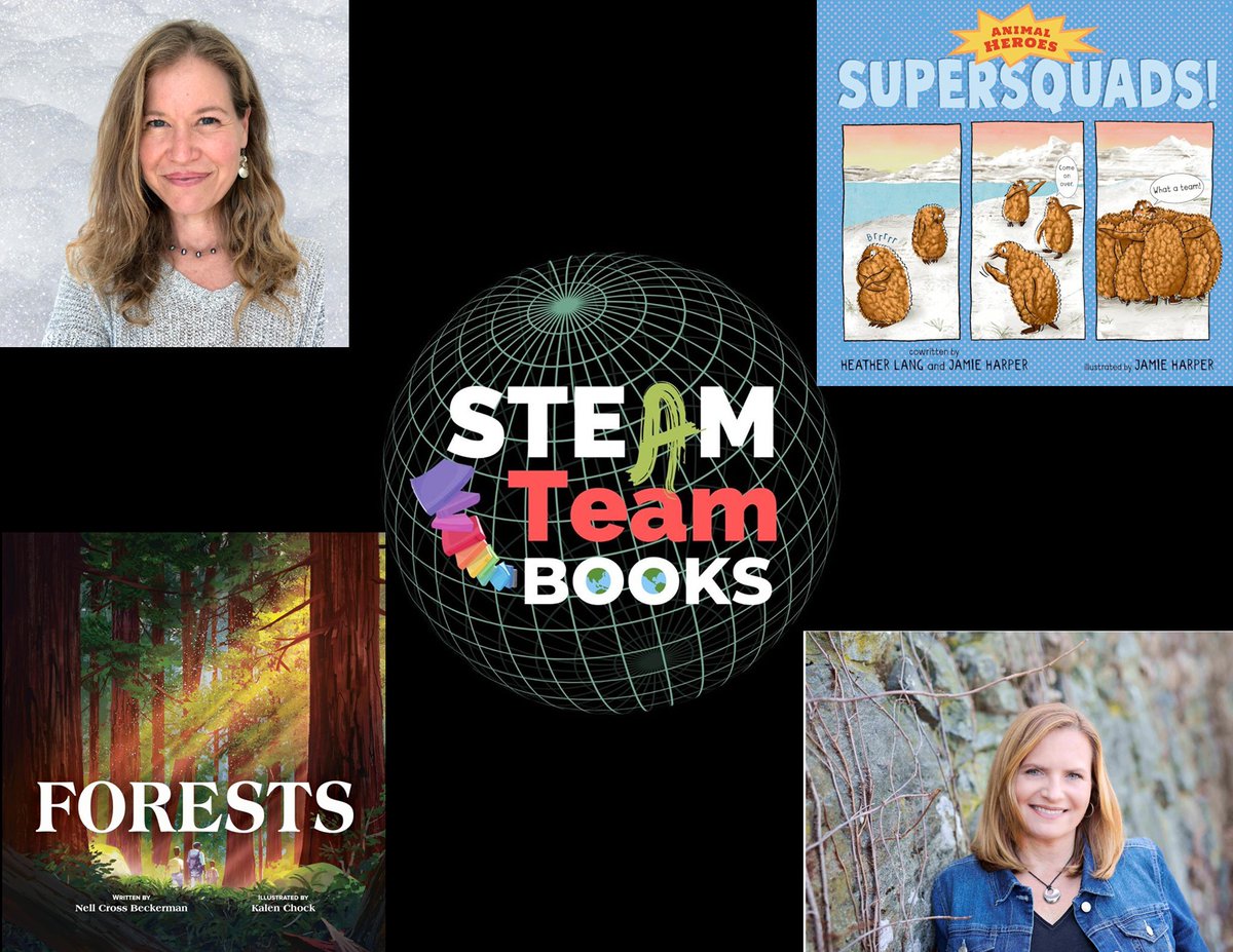 2 terrific STEAM Team Books authors share their stunning #STEM books releasing in November. mariacmarshall.com/single-post/th… Nell Cross Beckerman Kalen Chock <a href="/Scholastic/">Scholastic</a> <a href="/hblang/">Heather Lang</a> Jamie Harper <a href="/Candlewick/">Candlewick Press</a> #interview #kidlit #nature