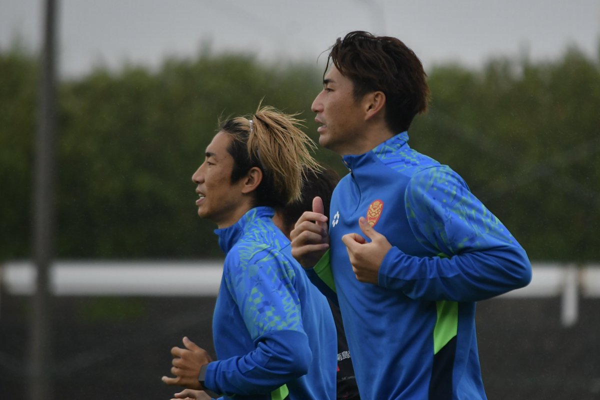 📸｜𝗧𝗥𝗔𝗜𝗡𝗜𝗡𝗚 𝗣𝗛𝗢𝗧𝗢 オフが明けて練習再開