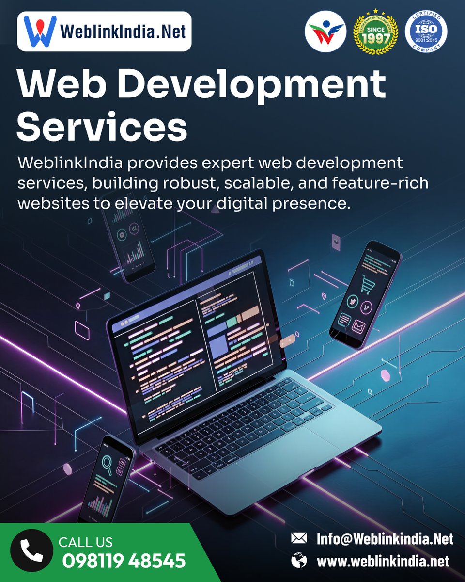 WEBLINKIndia's tweet image. Your website is more than just a URL — it’s your brand’s first impression 🌐
We build robust, scalable, and feature-rich websites designed to engage users and drive success.

weblinkindia.net

#WebDevelopment #WebDesign #WebsiteDevelopment #WeblinkIndia #DigitalPresence