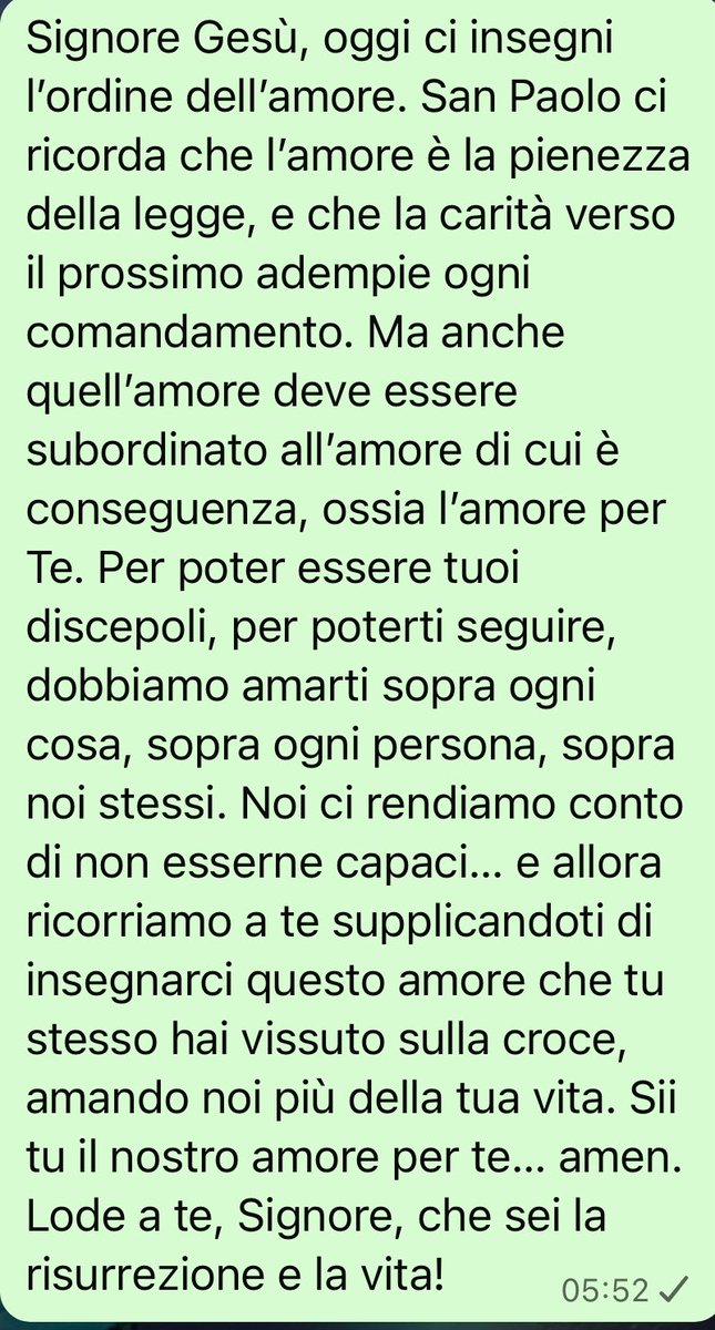 pregarelaparola's tweet image. #pregare la Parola di oggi: Gesù, insegnaci ad amarti! 🥰
#VangeloDiOggi #vangelodelgiorno