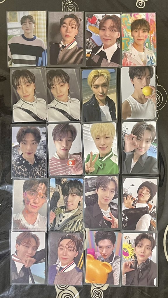 1004rih's tweet photo. 📍cebu city, cebu
🚚 j&amp;t or lbc
💳 gcash, maya, ub

pls note I was not a sensi collector so hindi matalas ang mata sa flaws 🥹 but rest assured wala naman major defects like folds, wala lang time to go over each one na

free pf &amp; sf for host
check alt for more details https://t.co/uWDh5lVfjt