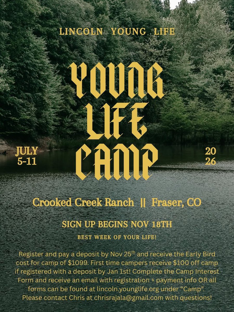 Best week of your life. #lincolnYL