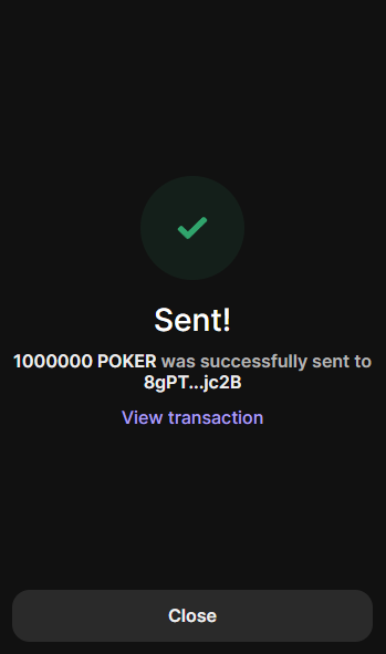 Luxury $POKER Club tweet media