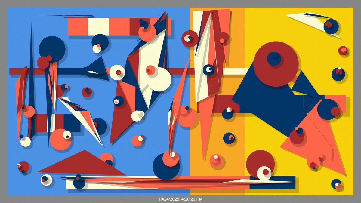 ezraigor's tweet image. good morning if you love code generative art.