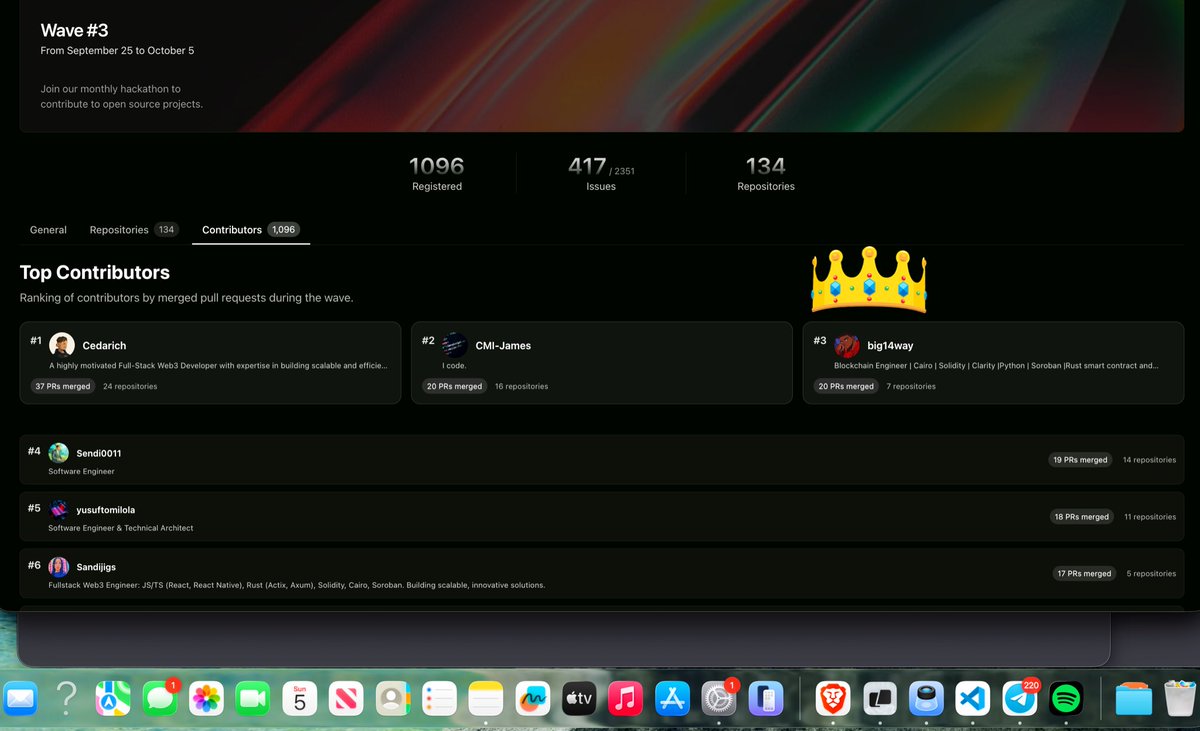 Big14teru's tweet image. Career update✍🏻

My fellowship with @FlareNetworks and @OnlyDust_com  has ended 

but it was really a good ride.

I want to appreciate the @OnlyDust_com team for bridging me to @FlareNetworks 

I learnt a lot about the flare ecosystem contributing to their opensource projects…