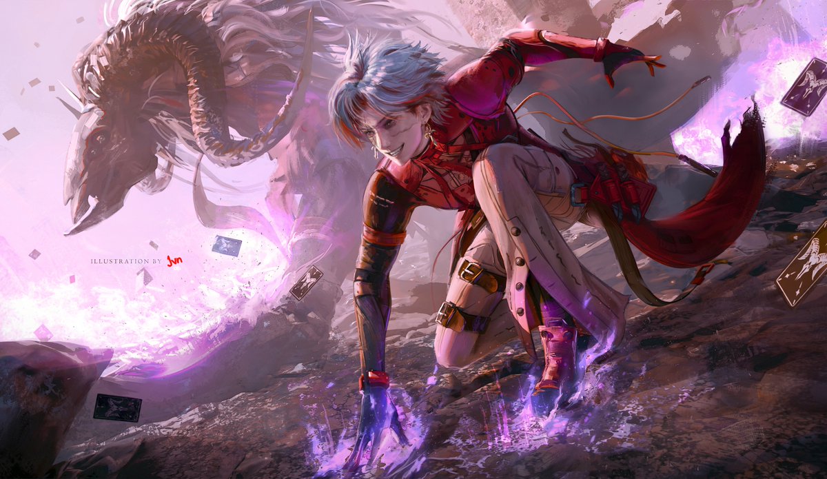 jvn_artwork's tweet image. The Black Lamb 
Scar  

#WuWaCollection #WutheringWaves #鳴潮