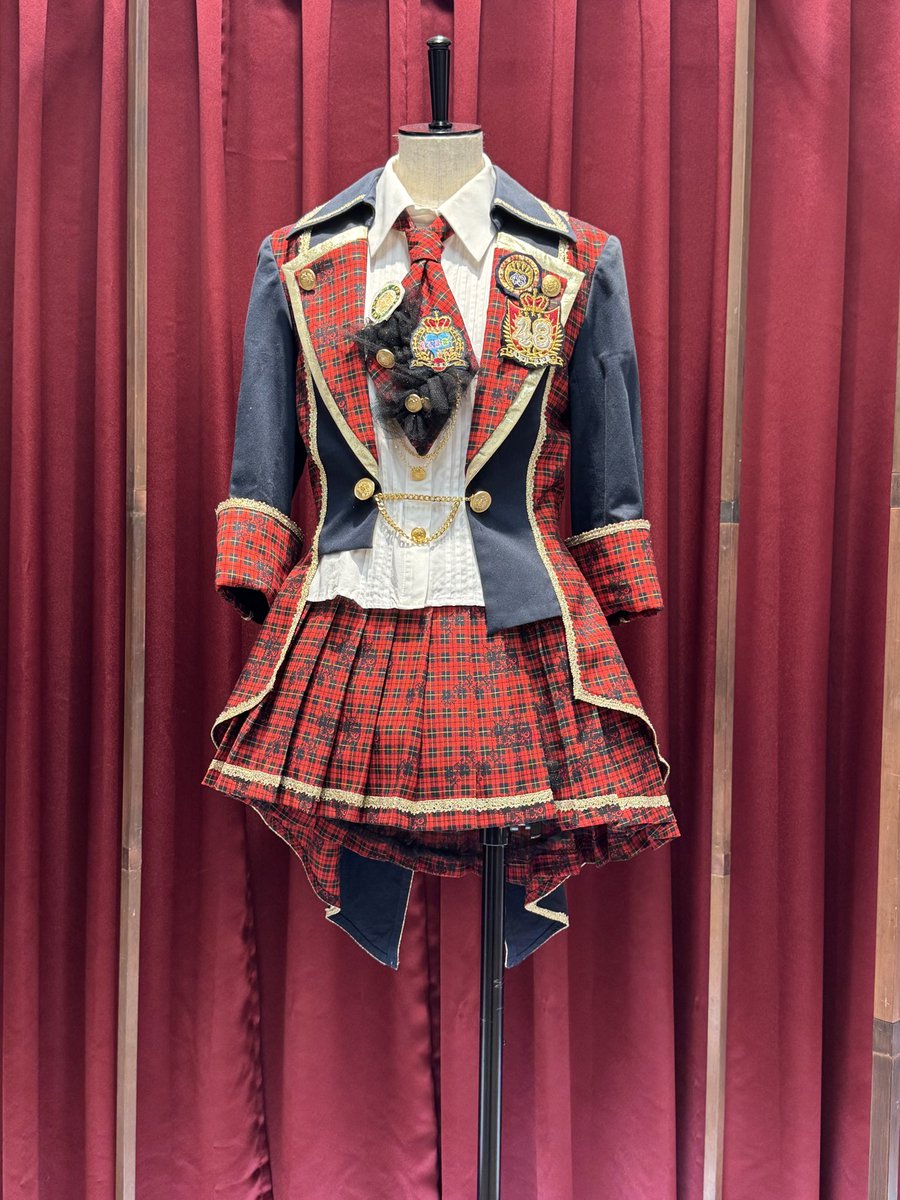 AKB48 大衣装展　ポーチ　ピンクチェック2012生地ver. AKB48 大衣装展 ポーチ ピンクチェック2012生地ver.