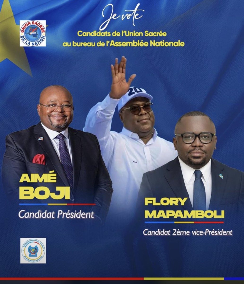 Le ticket gagnant est là bro <a href="/KamusakyJossar1/">kamusaky jossard HG</a>. Mes deux oncles <a href="/BojiAime/">Aimé BOJI SANGARA (MSc, BSc Honours)</a> et <a href="/flory_mapamboli/">Flory Mapamboli</a> 🇨🇩🇨🇩🇨🇩