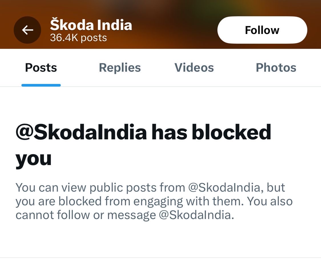 thecurious_12's tweet image. This is very unprofessional from Skoda! When a customer raises their voice they block the customer! Is this the premium we pay for? These kind of service? 

Denying claims under warranty as well? When you specifically opted for EW for peace of mind this is what you get!