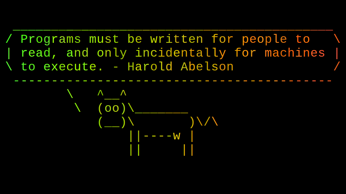 cowsayco's tweet image. #tech #dev #coding #devmemes #developers #devjokes #codinglife