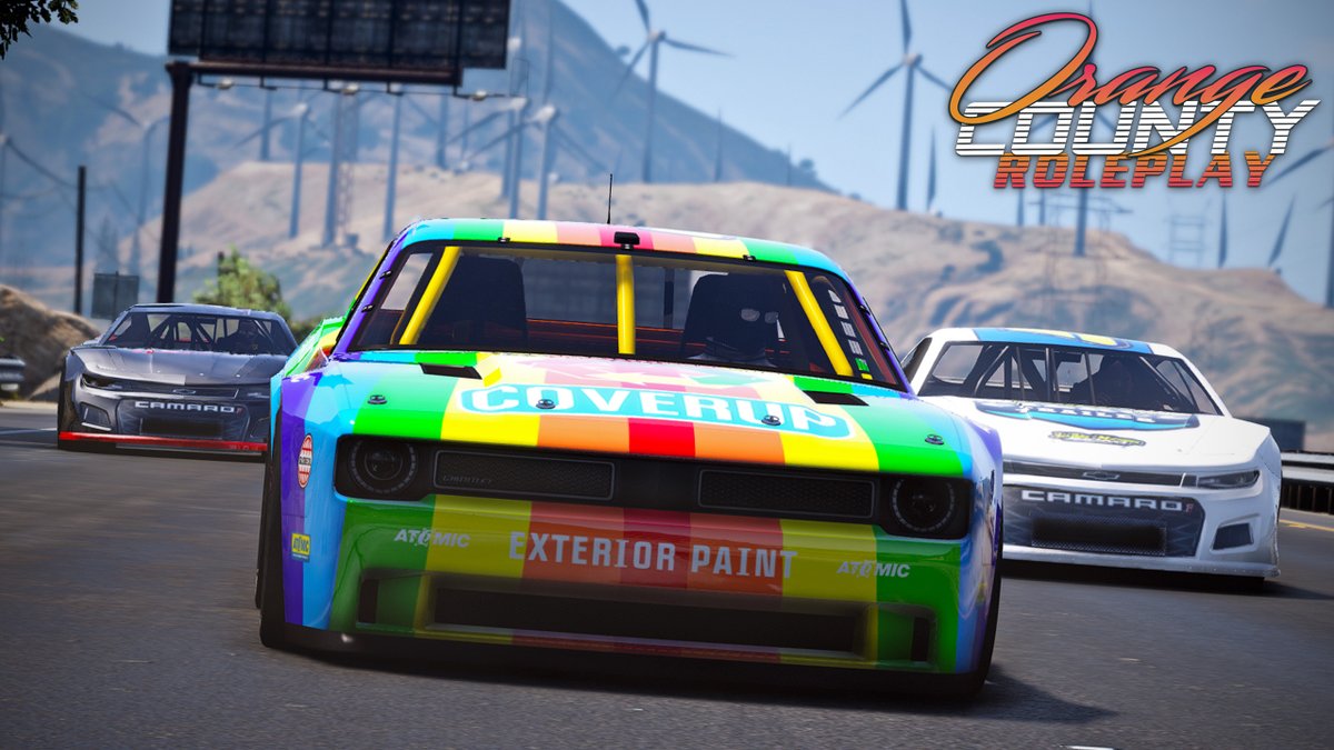 Join <a href="/CivRyan/">CivRyan</a>, <a href="/JeffFavignano/">Jeff Favignano</a> &amp; myself in OCRP as the Sandy Shores 500 returns!

(Out Now!)
youtu.be/Ed9zcg03svw