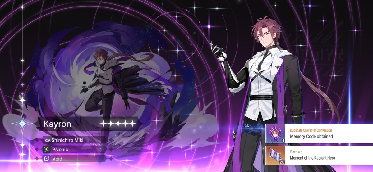 Bruh I give up this game literally just keep giving me guys at this point I feel like all the girls just have a lower rate than the dudes (there is only 3 5 star guys in this game btw out 8 5 star girls) because how the hell am I so unlucky to get only guys in this game??!!